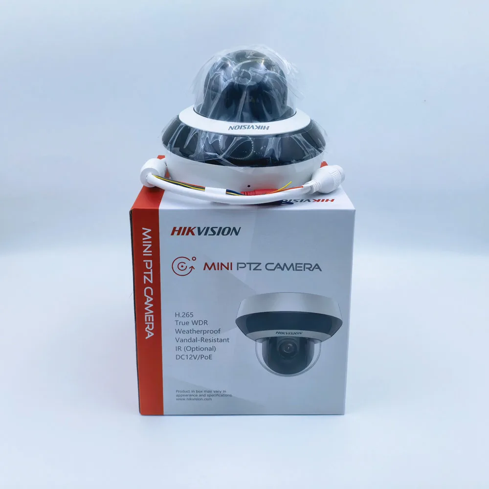 Hikvision DS-2DE2A404IWG1-E and Wireless WiFi DS-2DE2A404IWG1-E/W 4MP IR PoE Built-in Mic 4xZoom AcuSense DarkFighter PTZ Camera 3