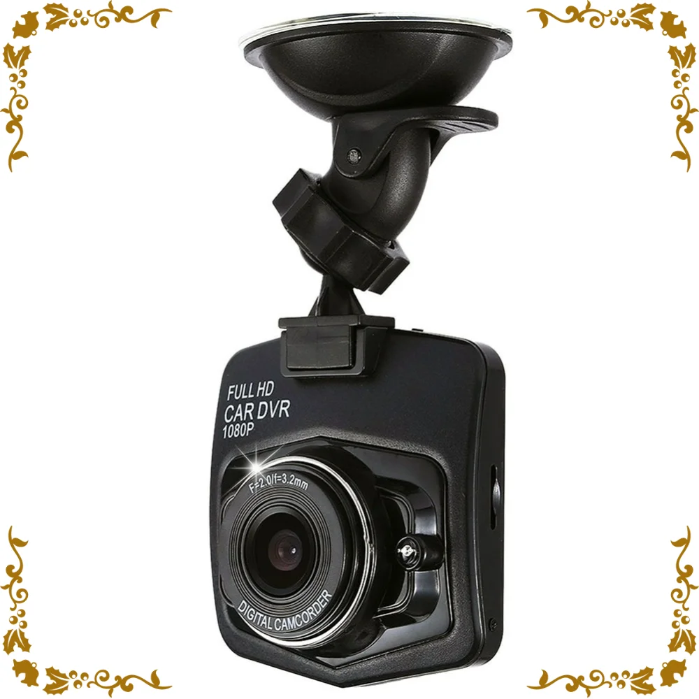 홍통 2026 대시캠 야간 시야 기록 장치 루프 녹화 차량용 캠코더 2.4인치 LCD 화면 동작 감지 G센서