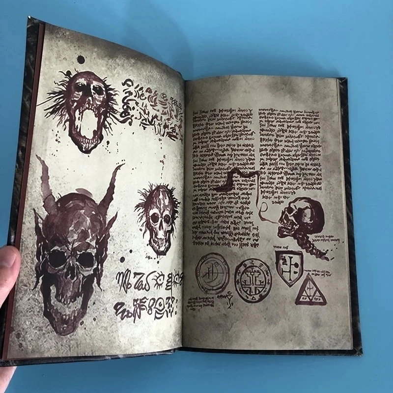 Necronomicon Dark Magic Book Demon Evil Dead Summon Book Altar