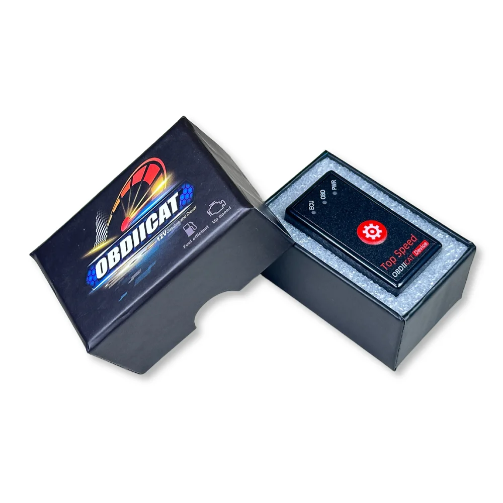 OBDIICAT HK-V2 Super OBD2 Chip Tuning Box Increase Power Reduce Fuel Consumption Original PIC16F59Chip Upgrade HK01 PRO/Ultimate