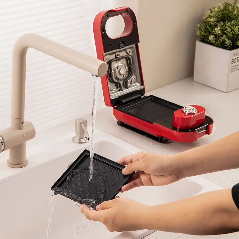 Sandwich maker multifunctional timed breakfast machine bread machine jittery net red light food waffle toast pressure