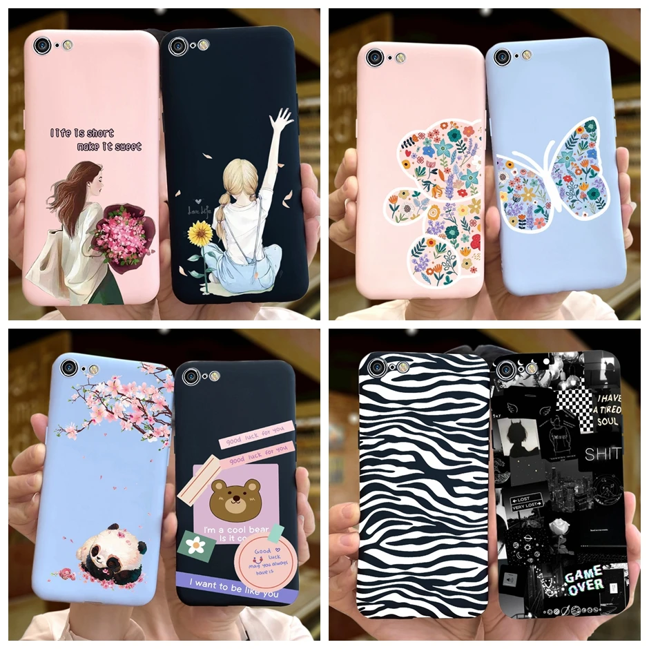 Fasion Cartoon Per Iphone 6 Plus Custodia Morbida In Silicone Tpu Per Iphone 6 5 5S 5Se Plus Cover Posteriore Paraurti