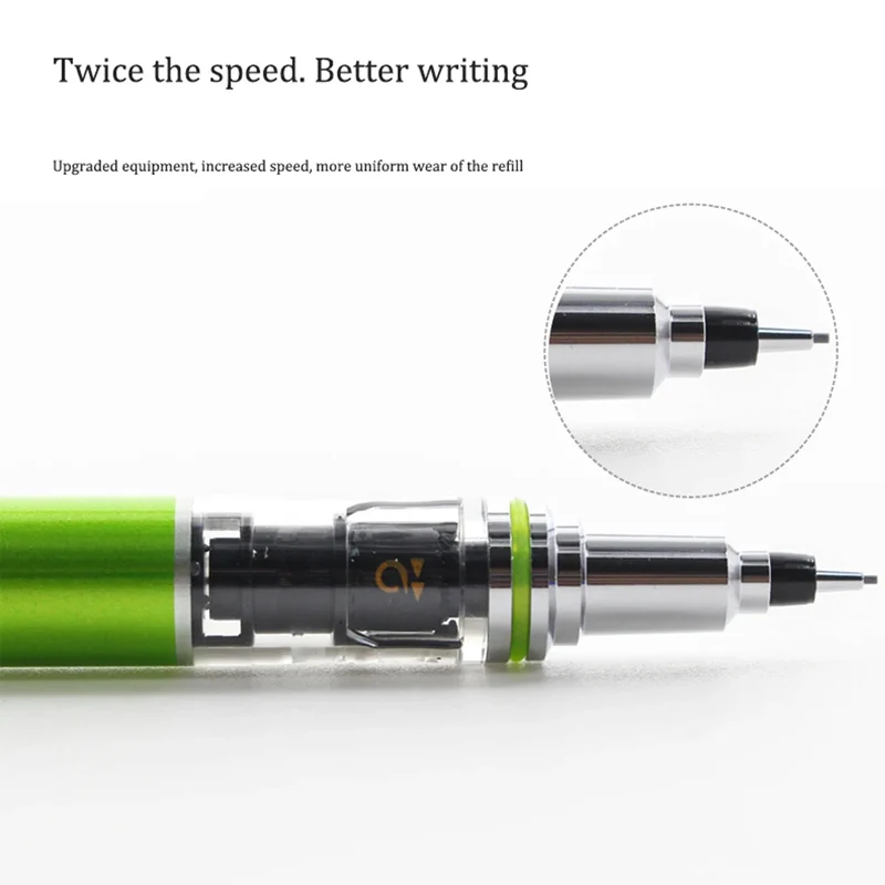 Uni Kuru Toga Advance M5-559 Mechanical Pencil 0.3mm/0.5mm/0.7mm Two Times Rotate Speed Auto Pencils for Draft Drawing Writing 4
