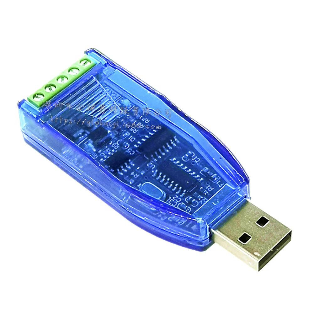 Industrial USB To RS232 RS485 Communication Module CH340 Chip Upgrade Protection for Win 8/10 Linux Vista/Linux/ Os X