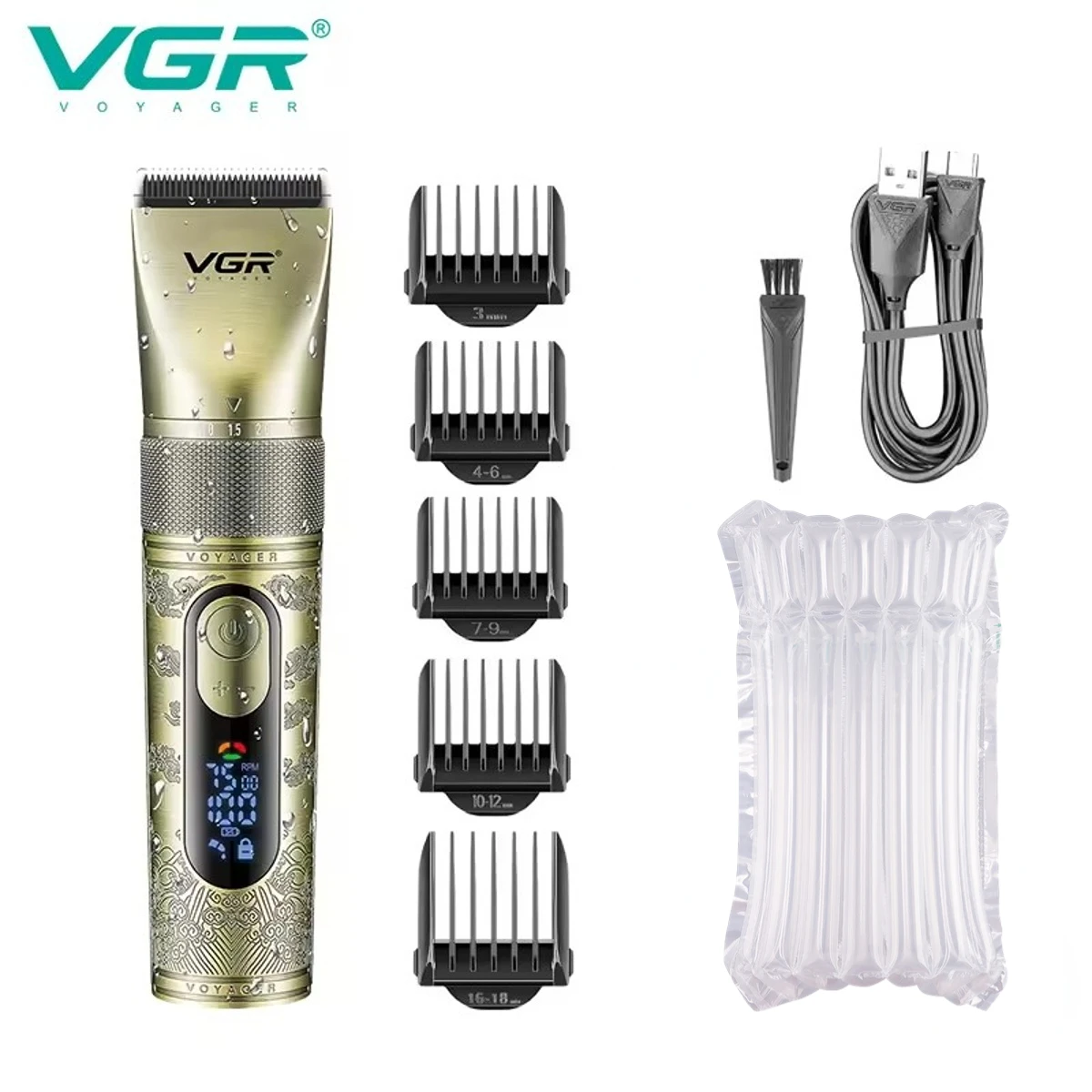 VGR ماكينة حلاقة الشعر رجال ماكينة حلاقة الشعر ماك...