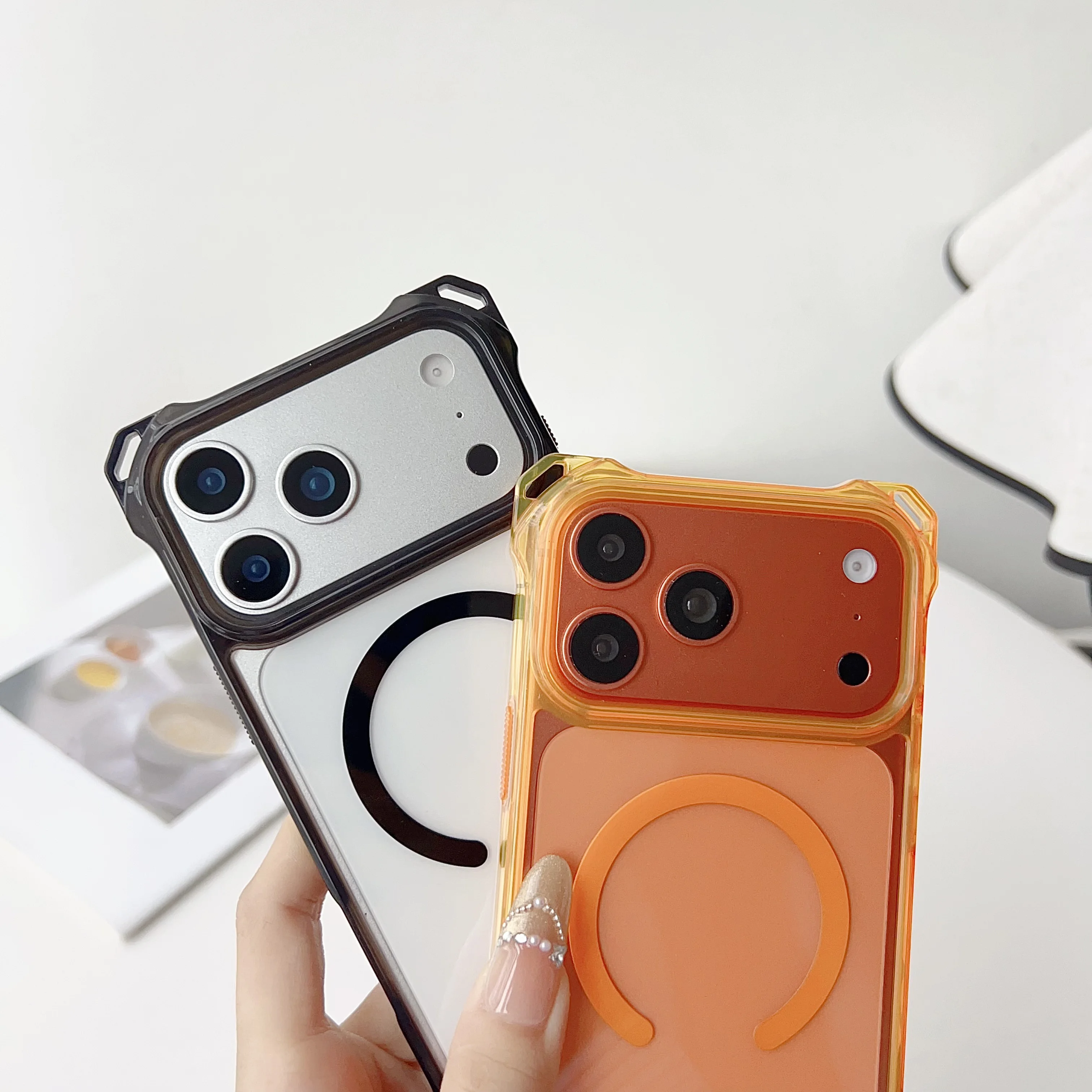 Enhanced Adjustable Crossbody Lanyard Phone Case with Anti-Drop Protection and Magnetic Features