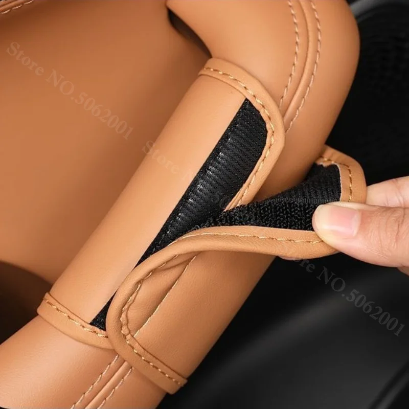 Geely Boyue L 2025 2026 용 카시트 백 안티 킥 패드 가죽 도어 핸들 커버 보호대 방수 방지 스크래치 액세서리