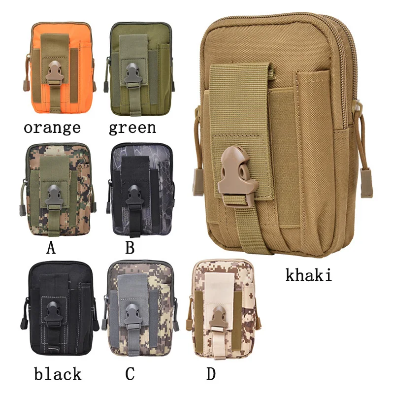 

High Quality Tactical Waist Pack Belt Bag Camping Outdoor Military Molle Pouch Wallet Safety and Survival Tool Bag Running Pouch