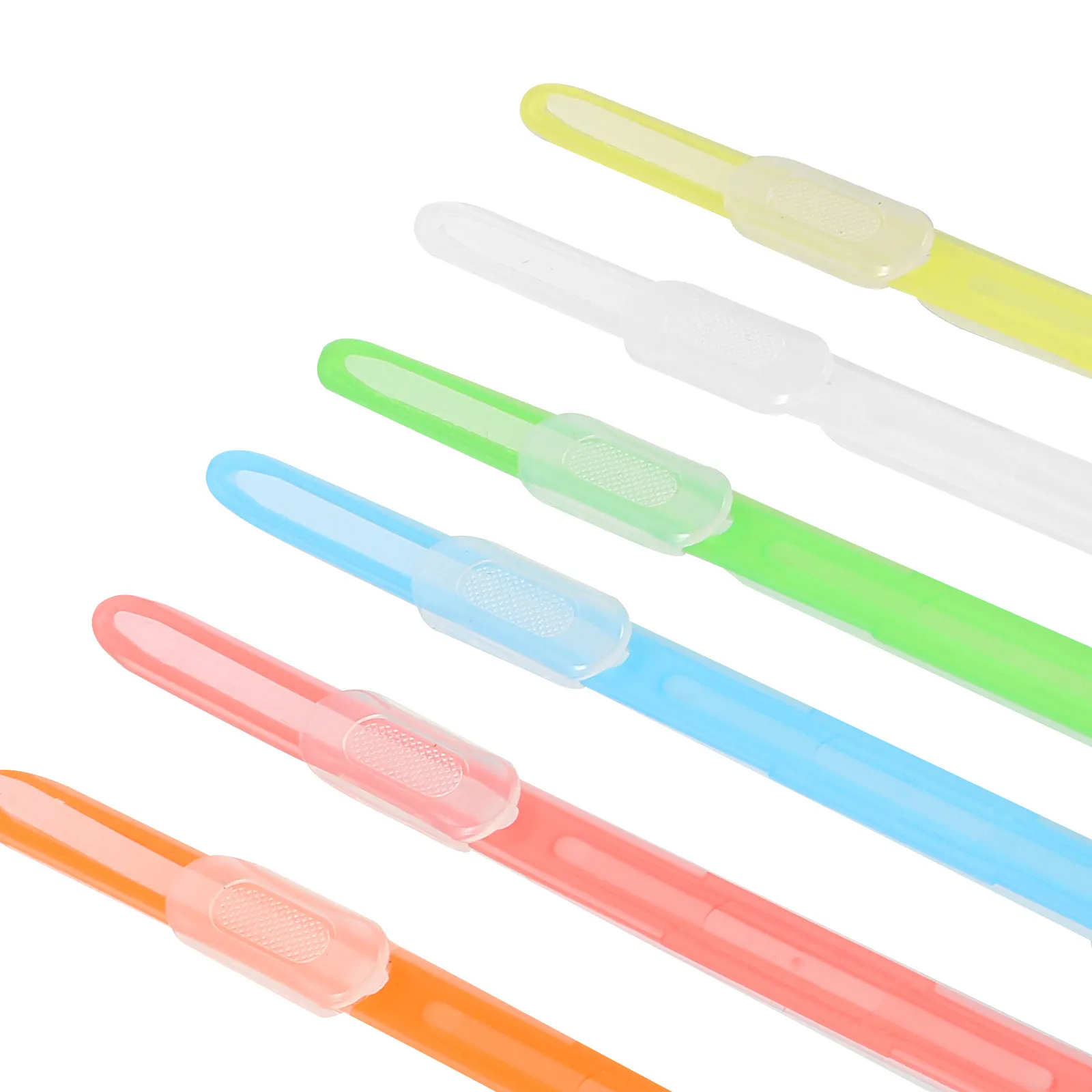 36Pcs 더블 홀 바인더 클립 디자인 학교 종이 고정 장치 가정 문서 정리 사무실 바인딩 클립