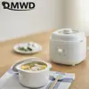 DMWD Electric Slow Cooker 1L Stew Pot 7 Menus Cooking Machine Porridge Casserole Soup Maker 24H Appointment Ceramic Liner 220V 5