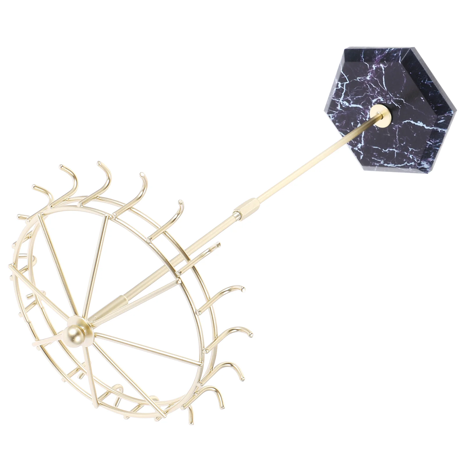 

Tabletop Jewelry Display Stand Necklace Hanging Stand Jewelry Storage Holder Bracelet Organizer