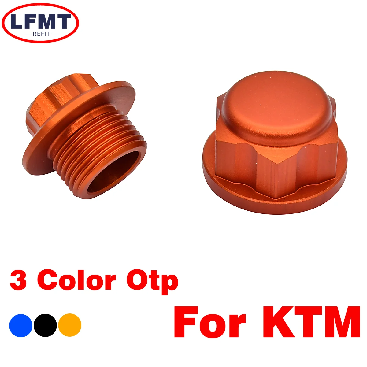 

For KTM XCW EXC EXCF 125 200 250 300 350 400 450 500 2016-2022 Dirt Pit Bike Motorcycle CNC Front Rear Wheel Lock Axle Nut