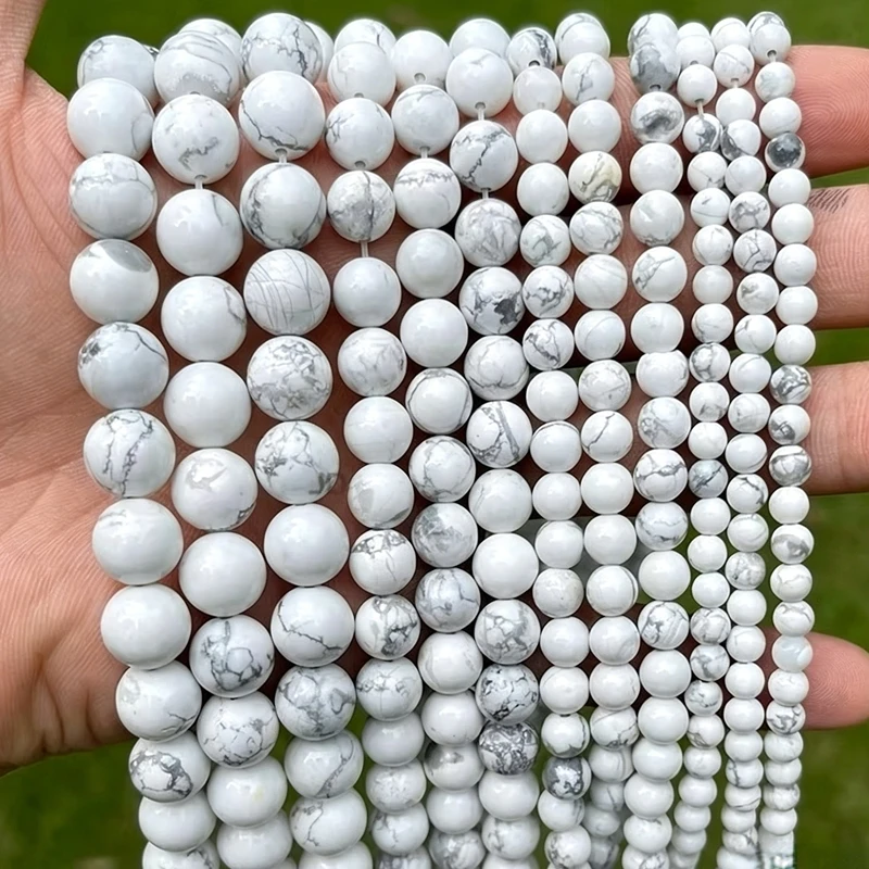 Natural Southern Jade Dark Stone Beads for Jewelry Making - Round Spacer Jasper Beads in Various Sizes