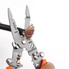 12 in 1 Multifunctional Wire Stripper Crimper Cable Cutter Pliers Foldable Electrician Pliers Tools and Cable Stripper Pliers 3