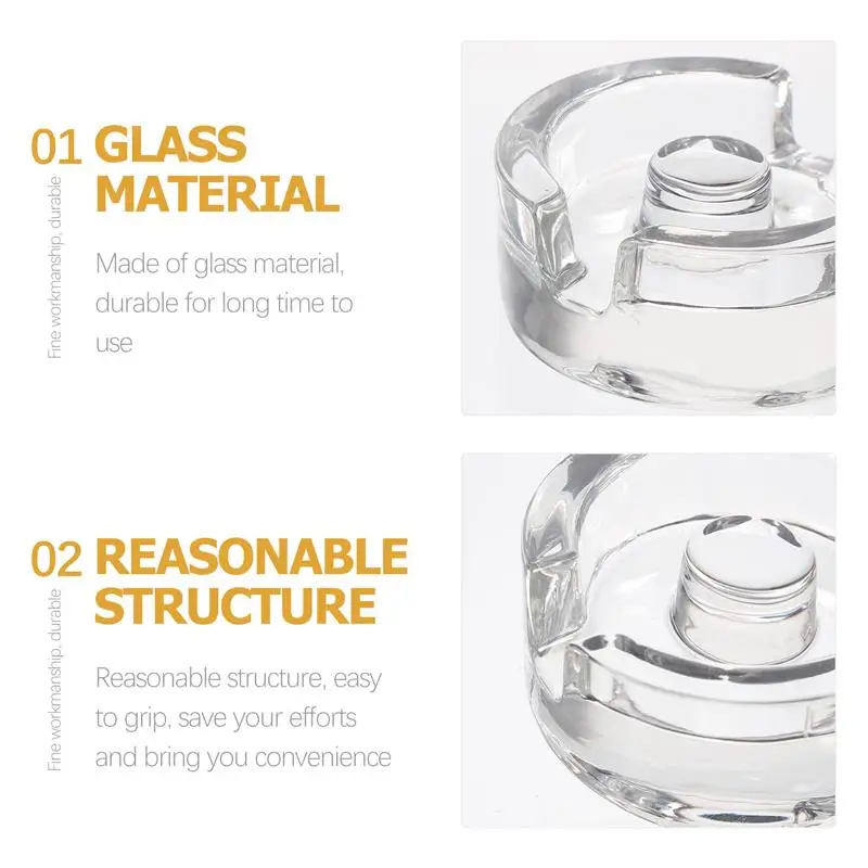 Fermentation Weight Lid Jars Glass Lid Small Fermenting Weight Jars Pickling Kitchen Supplies Mason Jar Fermentation Lid