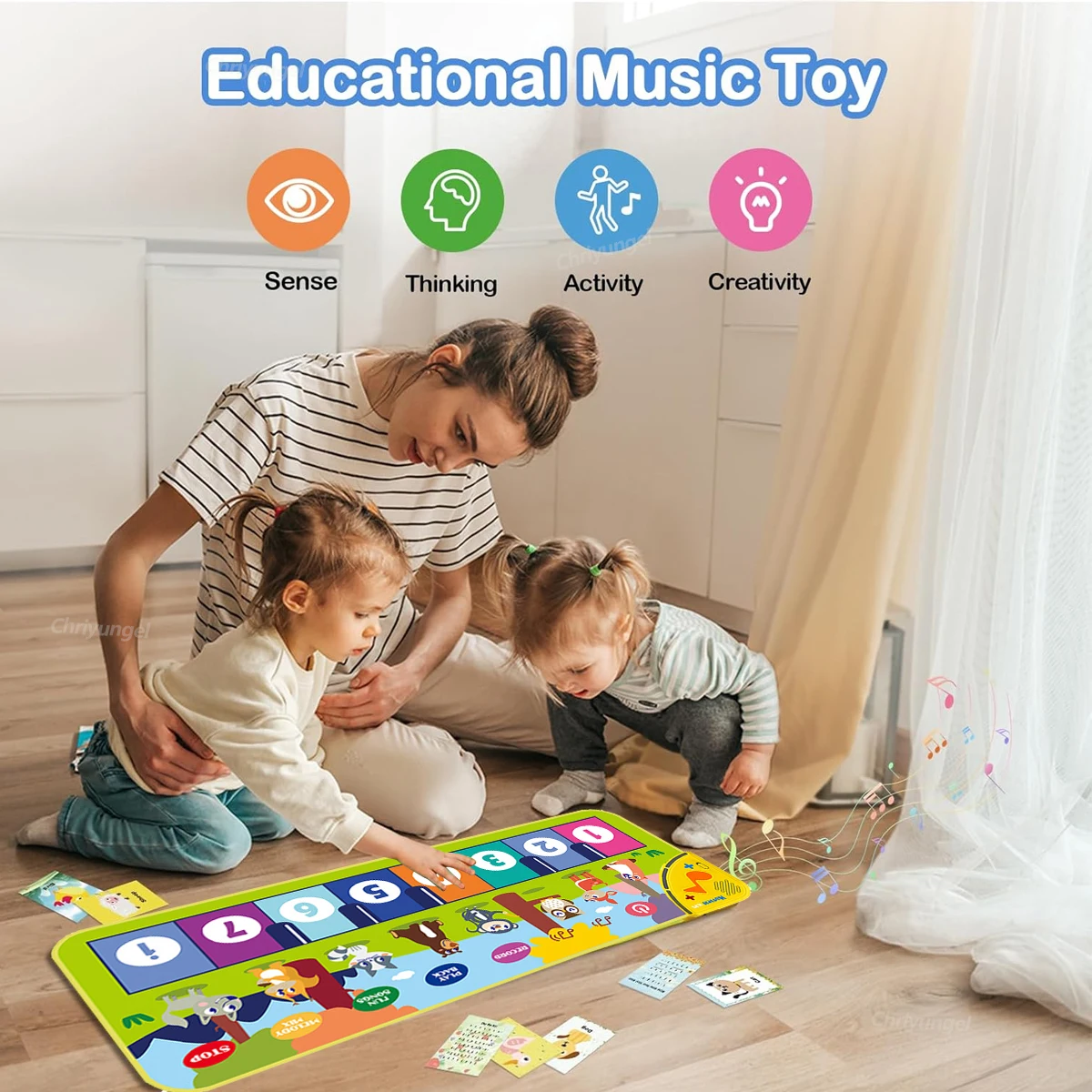 Kids Piano Floor Mat 2