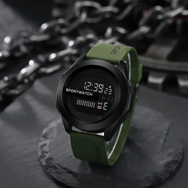 Acquista Orologio da polso impermeabile da uomo sportivo analogico digitale militare sportivo di lusso in Italia a partire da 3.06