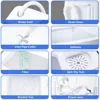 Portable Washer Machine, 17.6LBS Twin Tub Laundry Washer & Spinner, Washer and Dryer Combo 5