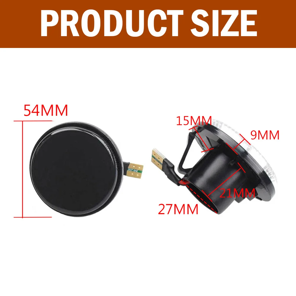 Indicatori Laterali LED Sequenziali Fumé Per Mazda MX-5 NA NB NC (1990-2015), Plug & Play