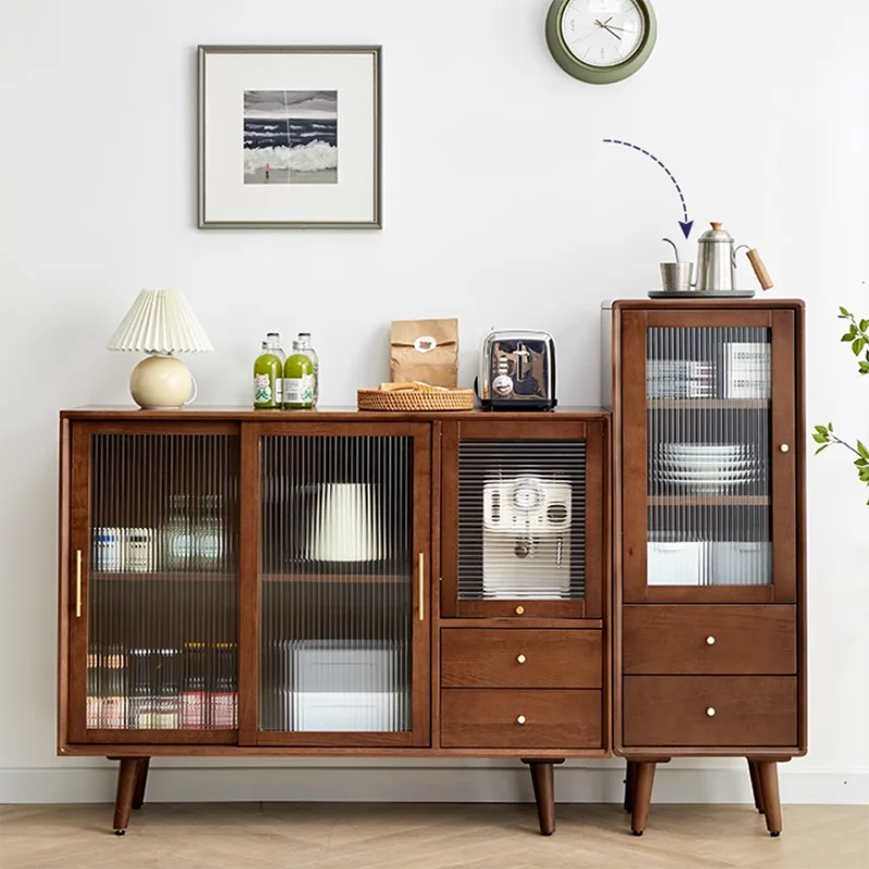 

Prefab Kitchen Cabinets Cabinet Storage Container Chinese Accent Sideboard Corner Closet Cocina Muebles Italian Furniture DWH