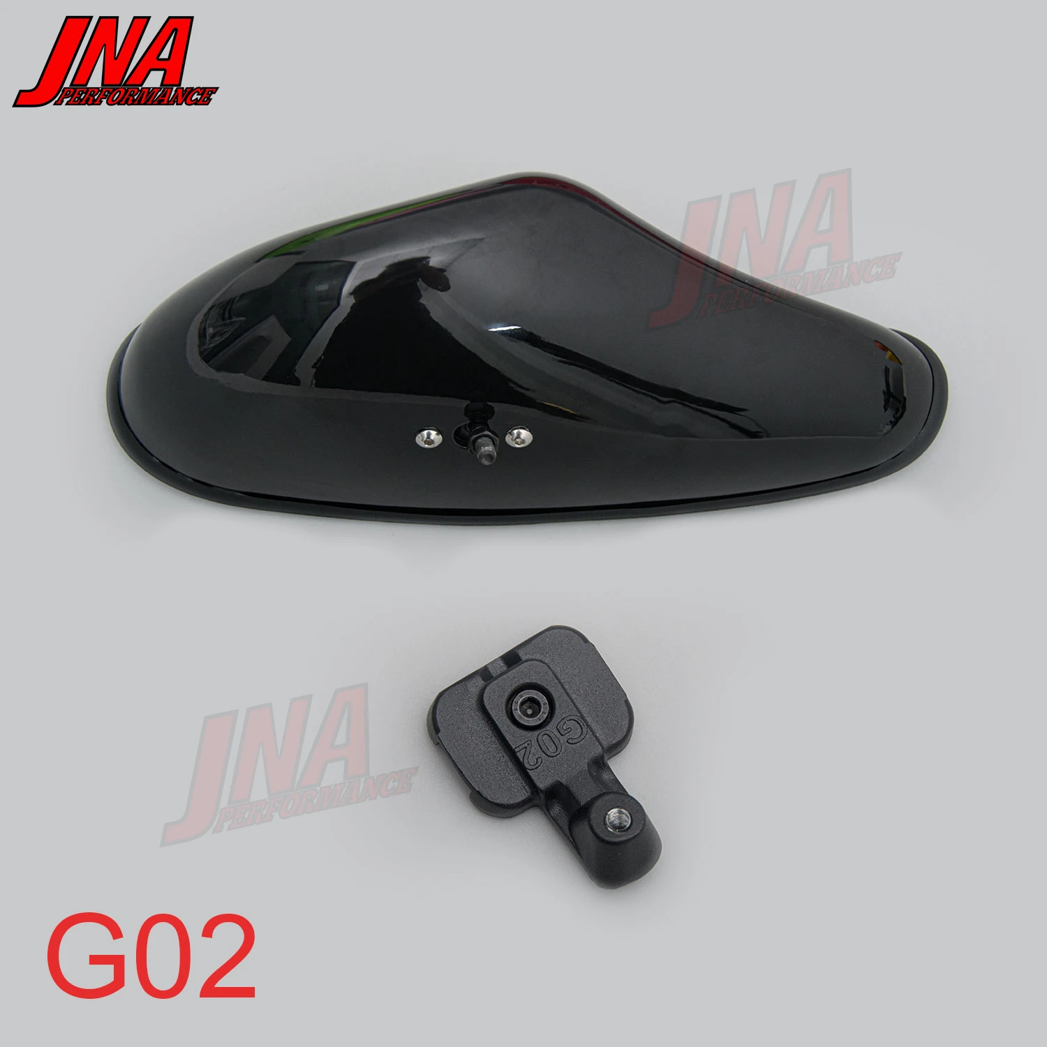 G02 ZOOM 엔지니어링 레이싱카 미러 (S2000 AP1/AP2, NSX NA1/NA2 랠리 레이스 스포츠카용) 실내 미러 PC-MI17