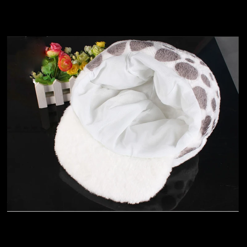 Cosplay Hat Anime Trafalgar Law Cosplay Hats Halloween Party Costumes Caps White Hat Soft Bowler Hat Masqurade Decor Fancy Dress