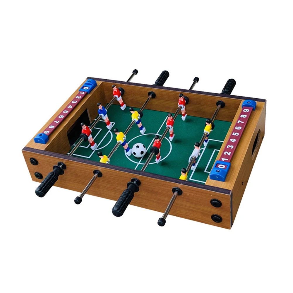 Mini jogo de mesa de futebol máquina de madeira máquina de madeira crianças  brinquedo presente diy casa festa de dois jogadores jogo mesas de jogo de  mesa de entretenimento de tabuleiro
