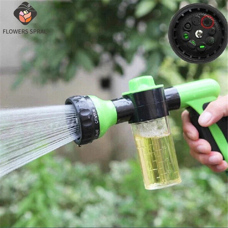 

Adjustable Water Gun Hose Nozzle Car Washing Machine Garden Water Nozzle High Pressure Nozzle Foam Gun Car Cleaning Tools
