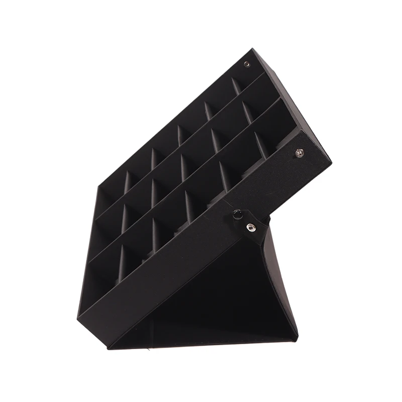 5/18 Grids Flip Eyeglass Display Box Showcase Sunglasses Case Storage Organizer For Women Men