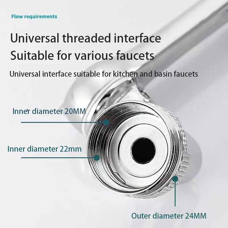2025 Rotatable Multifunctional Extension Faucet Aerator 1080 Degree Swivel Robotic Arm Water Filter Sink Water Tap Accesorios 4