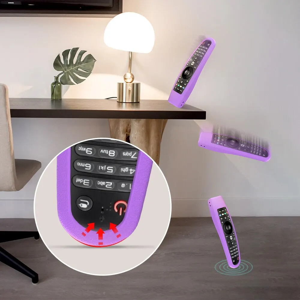 Фото Sikai лакированной силиконовый чехол для LG Smart ТВ AN-MR600 удаленного Управление чехол для LG AN-MR650 для LG OLED ТВ Magic удаленный голос Коврики №4