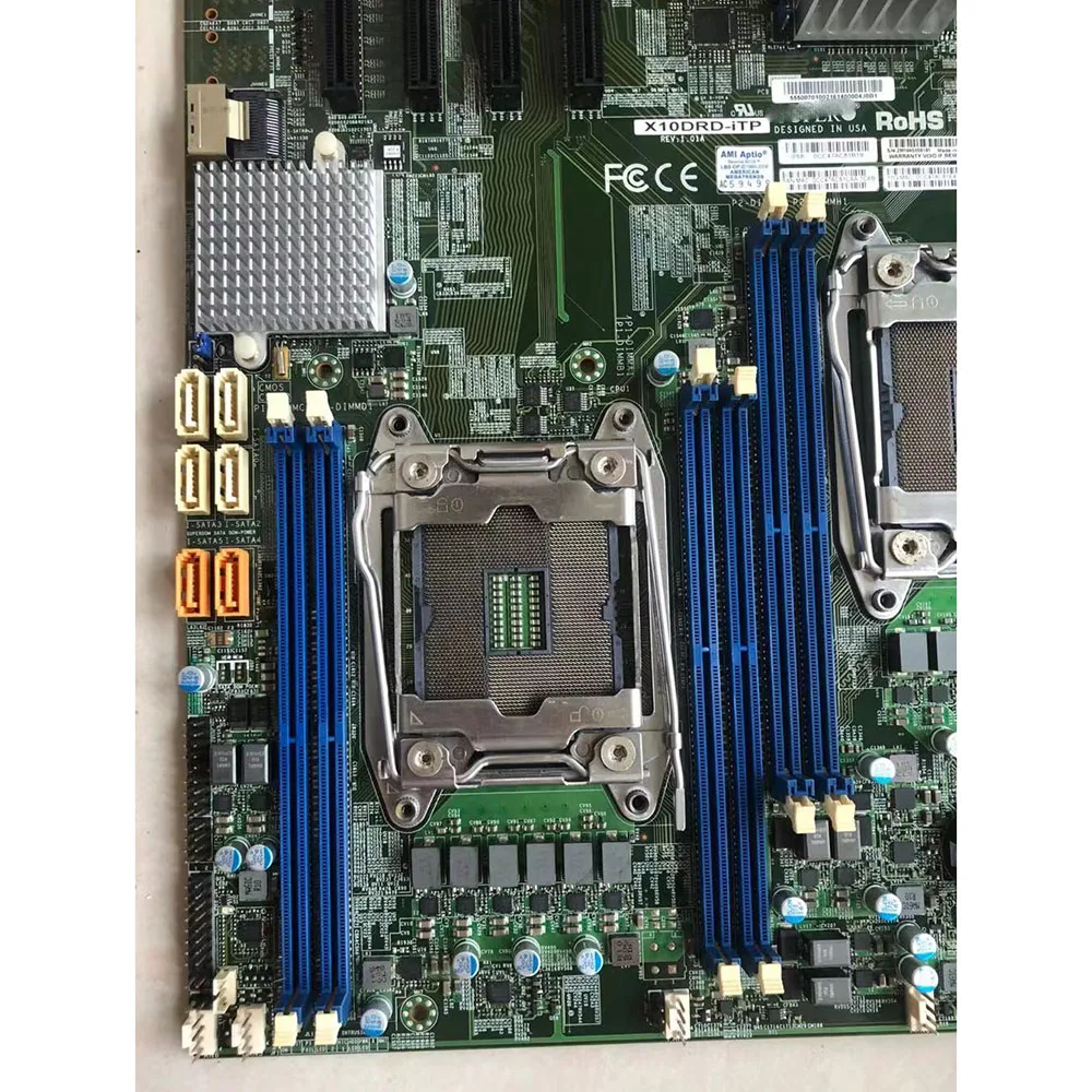 Original Server Motherboard For Supermicro X10DRD-iTP X99 Four Channels Good Quality Hot 6 Original Server Motherboard For Supermicro X10DRD-iTP X99 Four Channels Good Quality Hot - Image 4