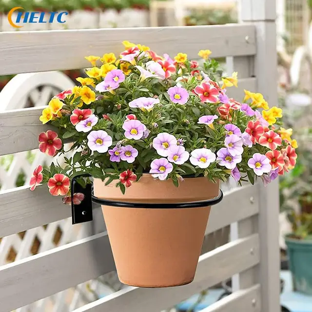 3 Méretű Fémfal Függő Gyűrű Gyakorlati Rakodó Virágcsereplő Falra Szerelhető, Könnyen Felszerelhető Fém Ültetvény Tartó - Image 4