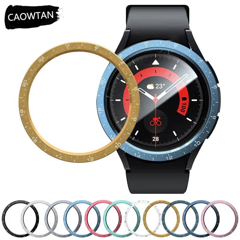 Pc Bezel Rings Case Per Samsung Galaxy Watch 6 Classic 47Mm 43Mm Smartwatch Cover Paraurti Accessori Orologio 6 Classic 43Mm 47Mm