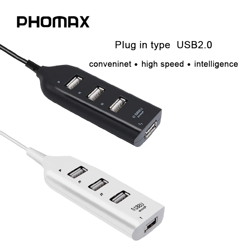 phomax-high-speed-universal-usb-hub-4-ports-usb-2-0-hub-with-cable-mini