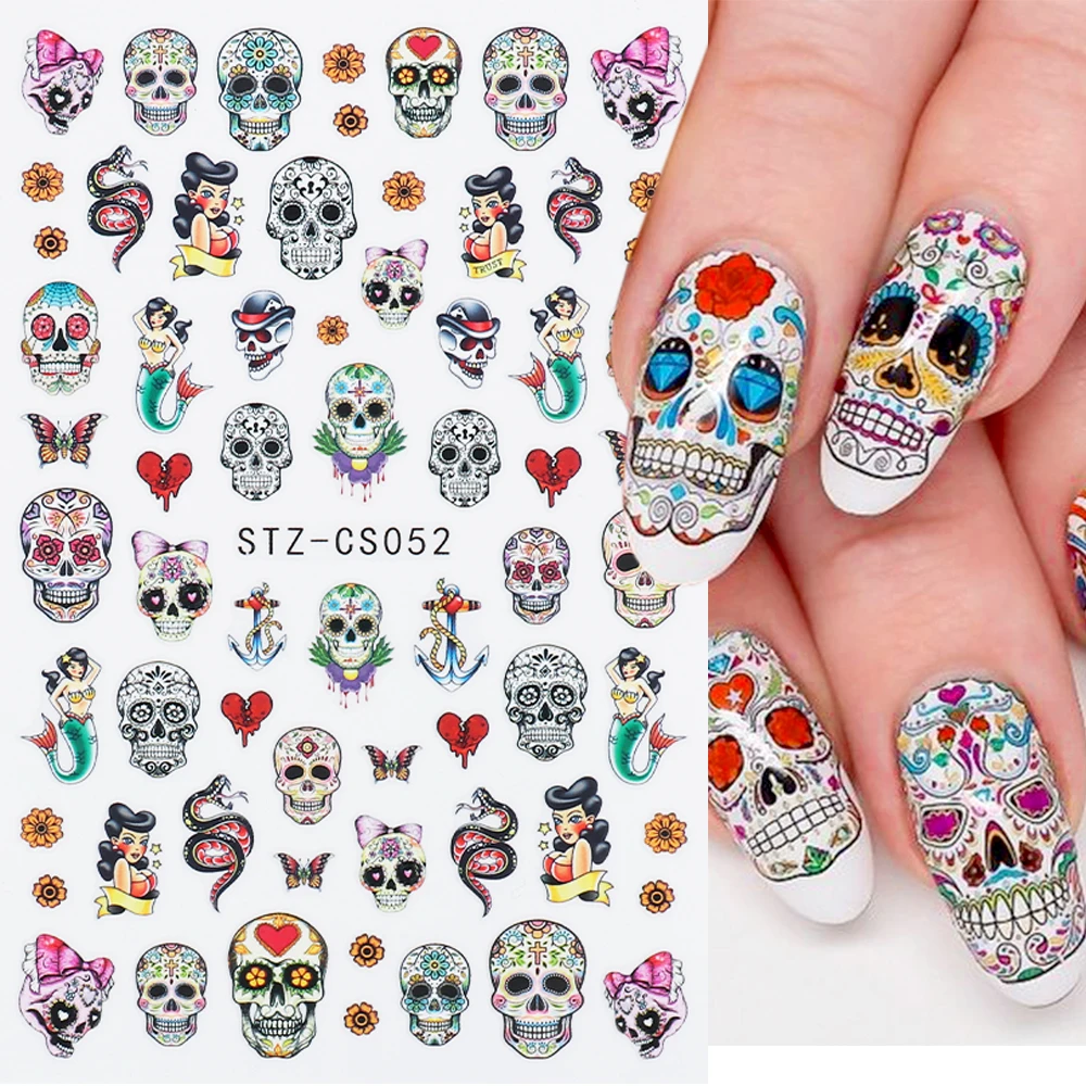 30 Cool and Easy Halloween nail art designs for Women