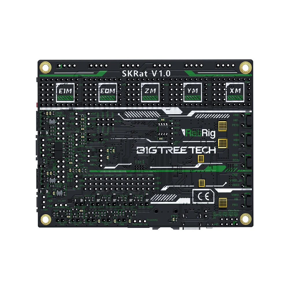 Bigtreetech-placa Mãe Impressora 3d Skrat Klipper Pode Ônibus Raspberry pi Ratos 2.0 Adxl345 V-minion Printer Control Board V1.0 - Imagem 6