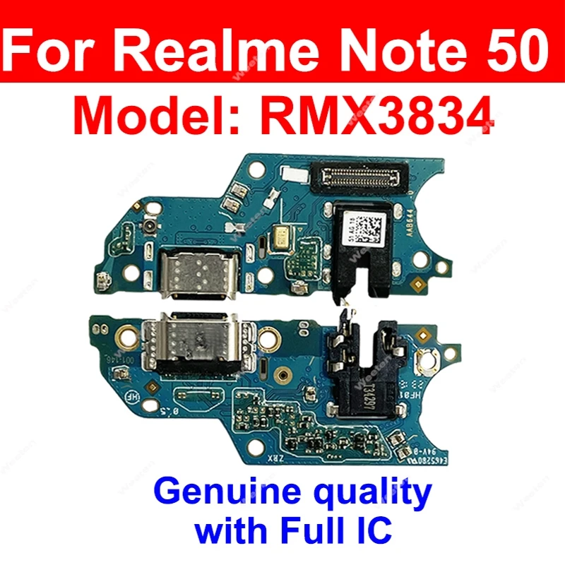 USB Charger Baord For Realme Narzo N55 Note 50 RMX3834 USB