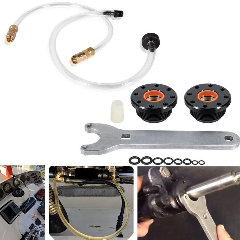 YMTBoatAccessoriesFrontMountHydraulicSteeringCylinderSealKit