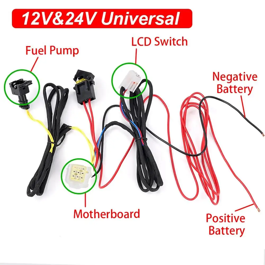  ̾ ϳ׽    ġ ̺ ׼, Webasto Eberspacher   Hea Q2r5, 12V, 24V