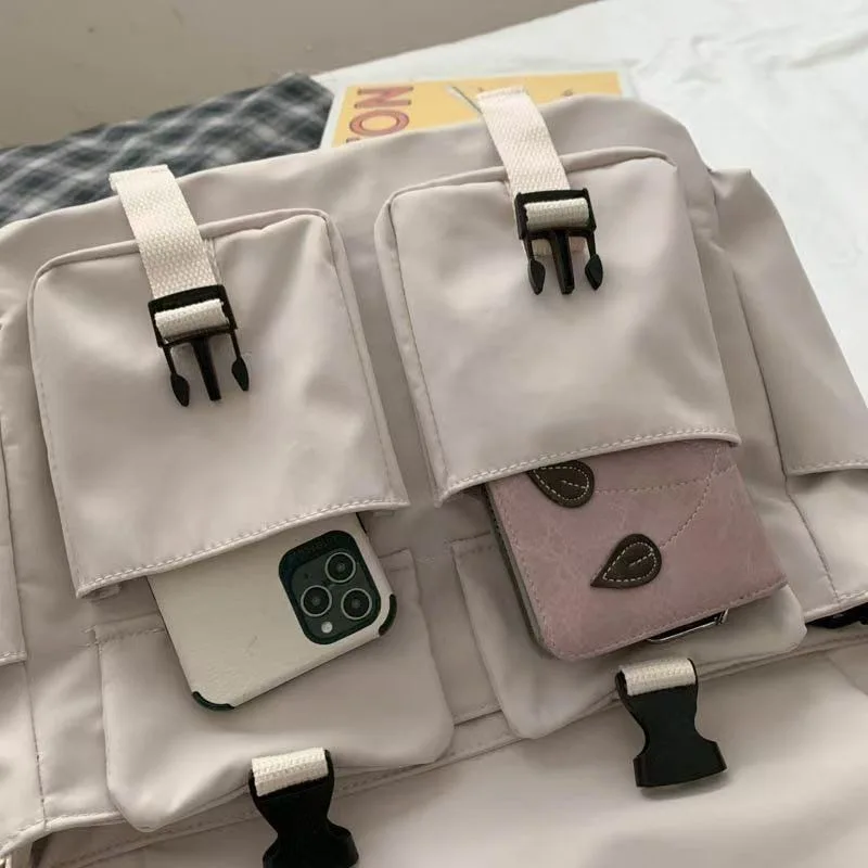 Men's Cross Body Bags, Fashion Japanese Style Student School Bags, Flip Leisure Single Shoulder Bag, Teen Women Messenger Bag