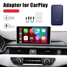 CarlinKit-Adaptador de CarPlay con cable para coche, accesorio inalámbrico para CarPlay, Mini Box, Android, 4,0