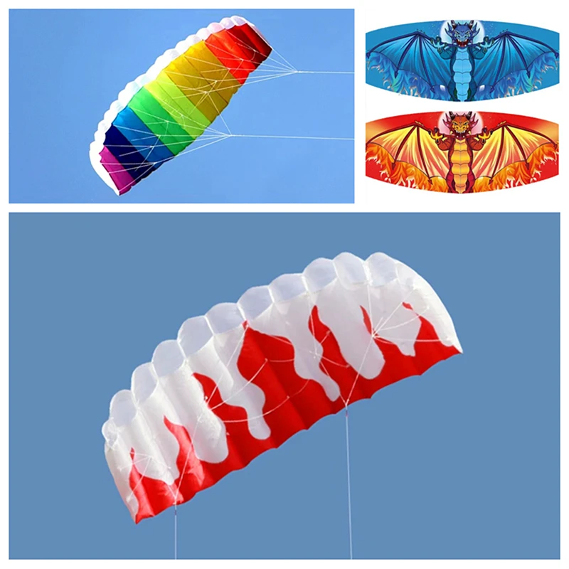 

Free Shipping dual line stunt kites power kites flying for new beginner kite surf beach kites factory sports kite windsurfing