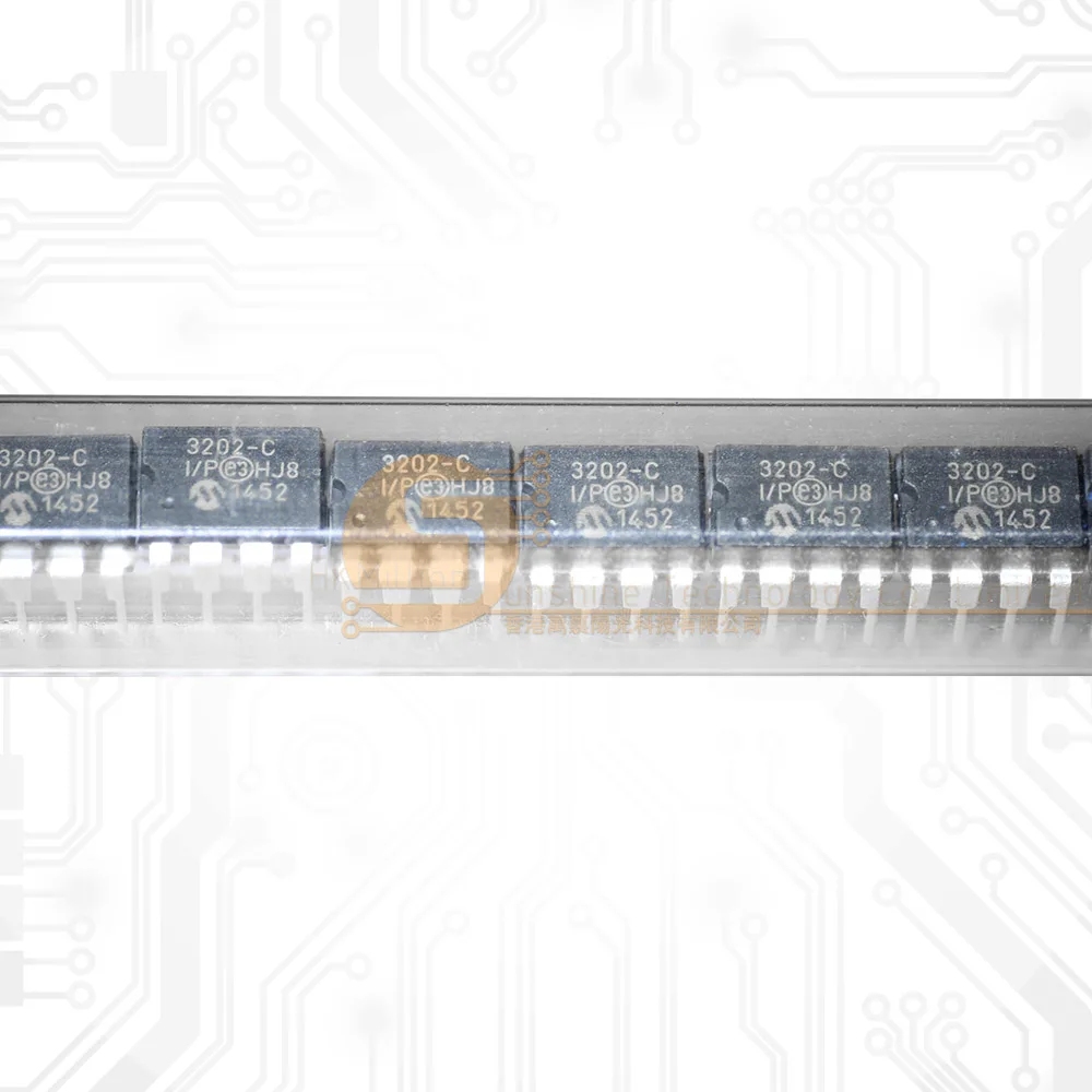 Mcp3202-Cip Mcp3202 Mcp32 Dip-8 Circuito Integrato Chip Cpu Originale