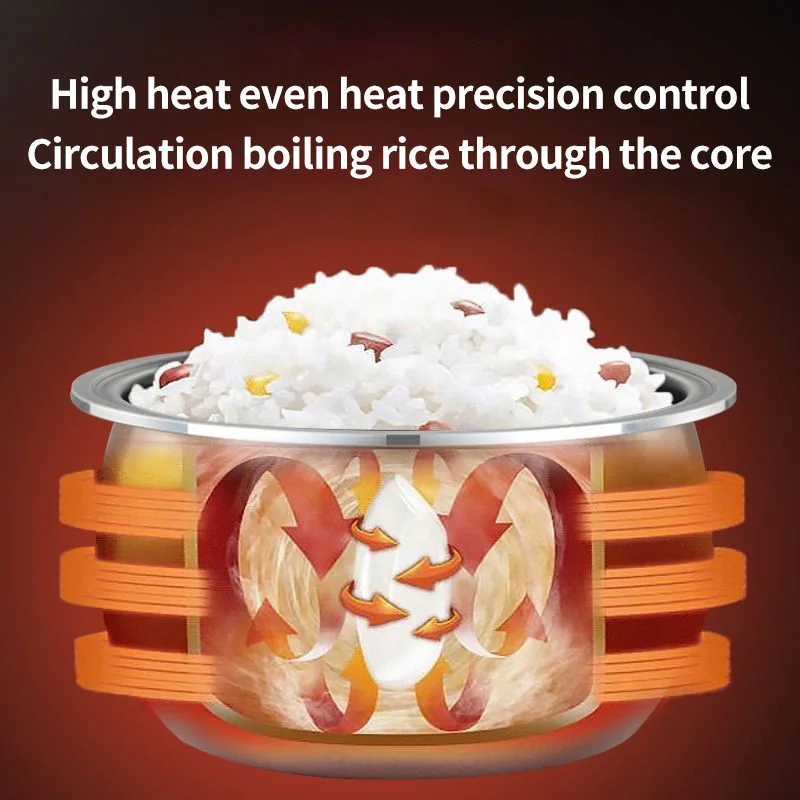 24V car rice cooker 200W for truck 3L large capacity rice cooker electric cooker