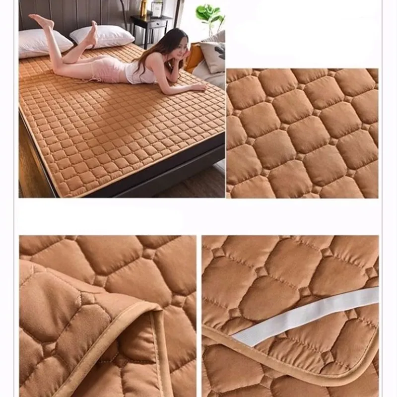 Mattress cover mattress topper Mattress Protection Bed Protective Pad thin bed mattress cover mat non-slip mat quilting protector pad topper
