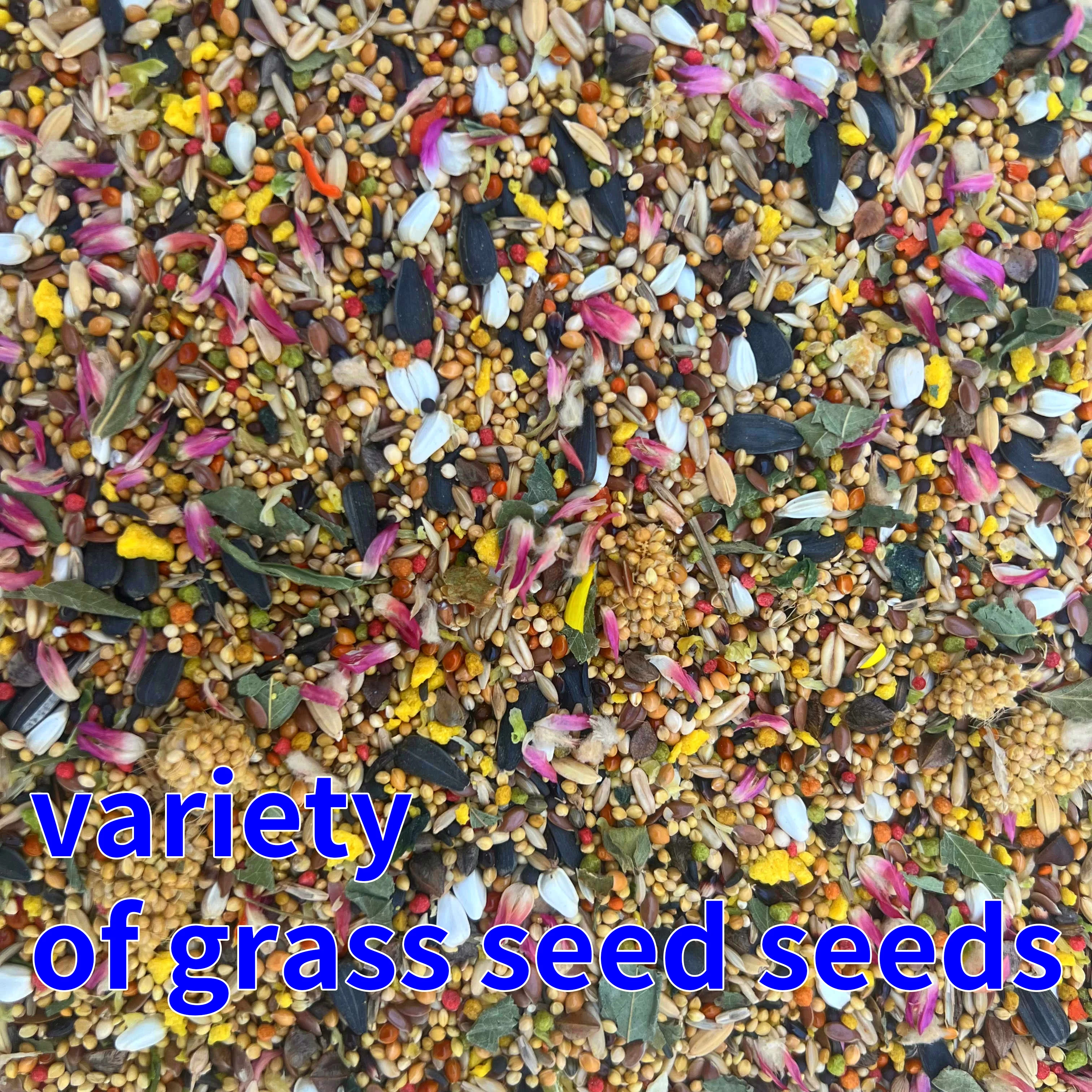 Parrot food bird food conditioning gastrointestinal trace elements tiger skin xuanfeng peony mixed flaxseed 1000g