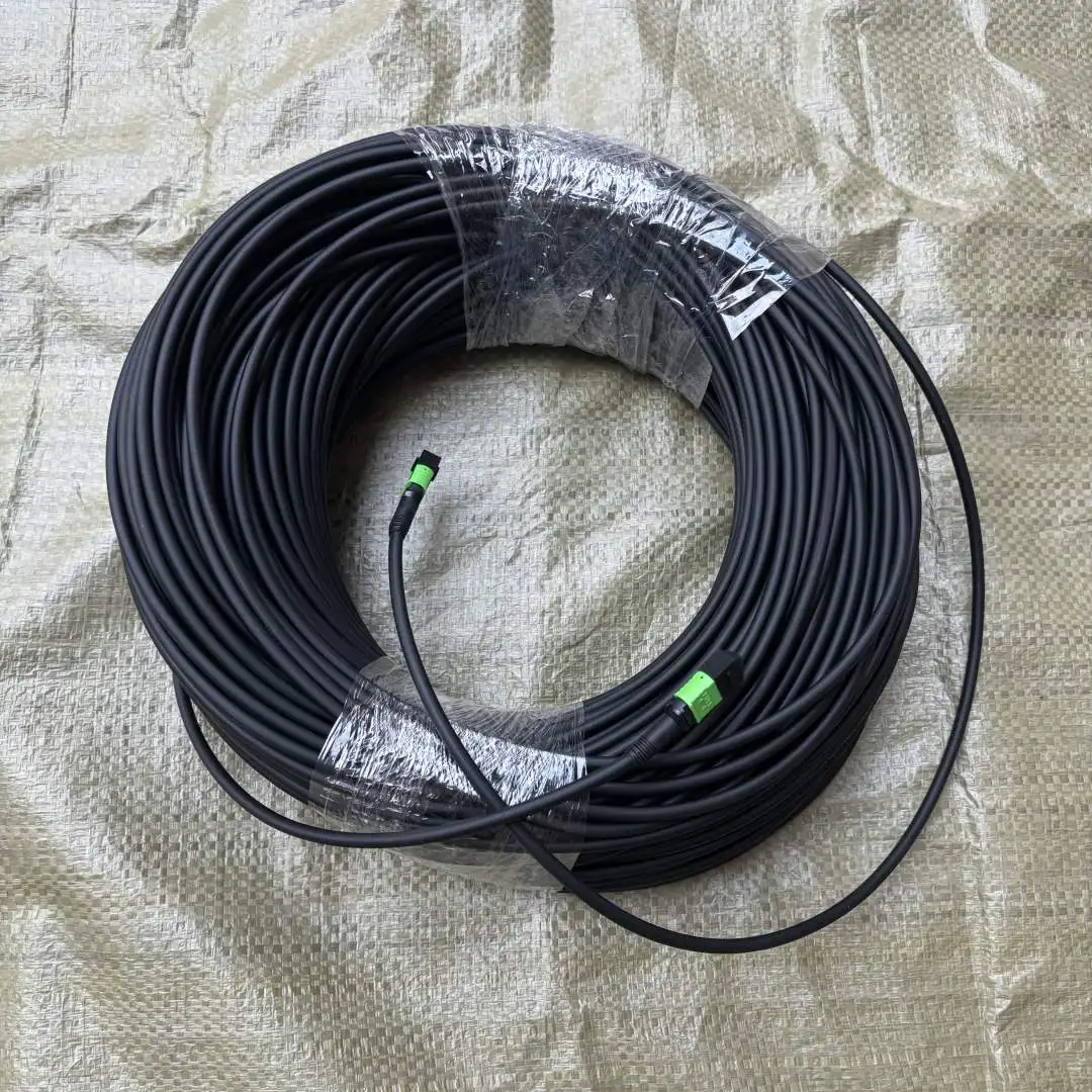 MTP 아머드 패치코드 12코어 TPU MPO APC 암수 1-30m 20m 10m 싱글모드 12C 타입 A SM 12 광섬유 점퍼 실외용