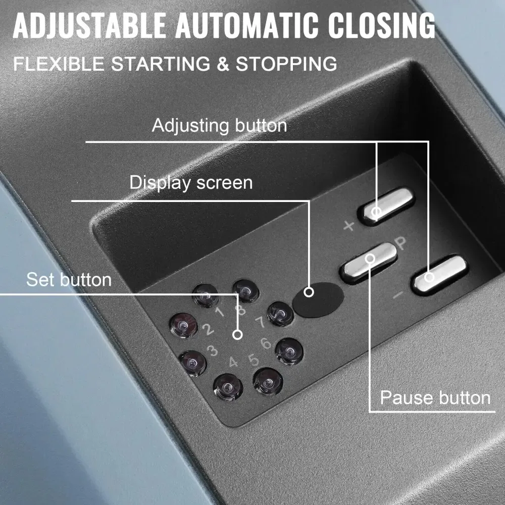 Sihao Garage Door Opener AC220V Electric Automatic Garage Door Opener With Remote Control 15 M&sup2; Applicable 1000 N Pulling Force