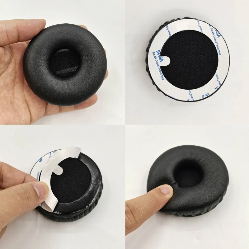 Seprendi 2 Cuscinetti Auricolari Di Ricambio Compatibili Per So-MDR-XB450AP / XB550 / XB650 - Set Di Cuscinetti Auricolari Per Cuffie, Colore: Nero - Foto 6